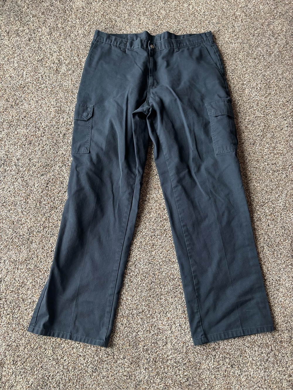 Dickies Cargo Work Pants Utility Black 38x32